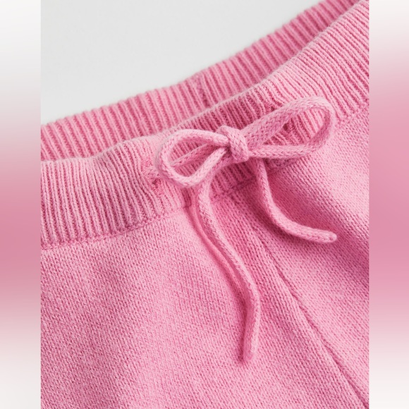 NEW H&M bundle Pink Sweater Matching Set + Maroon Waffle matching set - 6 months - Picture 5 of 8